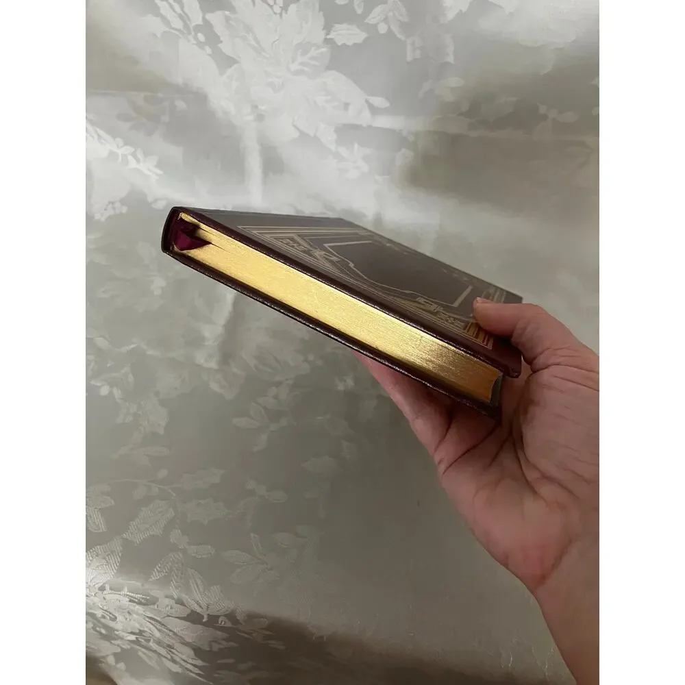 1983 Robert Schuller Tough Times Never Last Bonded Leather Gilt Book 16th Print
